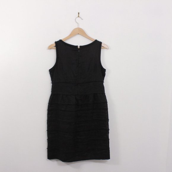 *Talbots Black V Neck Dress - Picture 4 of 4